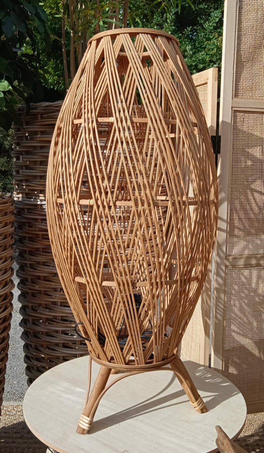 Lámpara Bambú